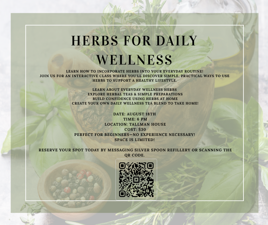 Event flyer for Herbs for Daily Wellness