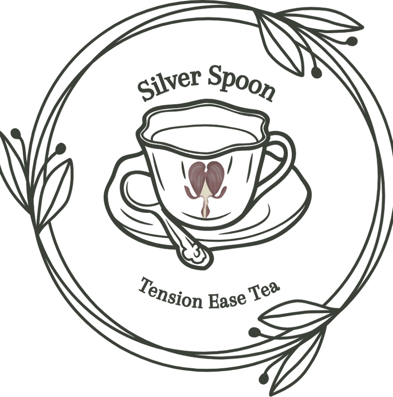 The Silver Spoon seal for Tension Ease Tea